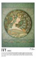 Presco Group Spirálový blok Alfons Mucha - Ivy, linkovaný