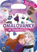 Jiri Models Omalovánky se samolepkami - Ledové království