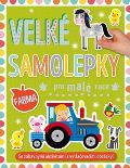 Svojtka & Co. Velk samolepky pro mal ruce - Farma