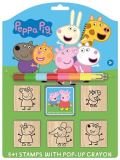 Jiri Models Razítka 5+1 s voskovkou - Peppa Pig