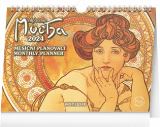 Stolní kalendár Alfons Mucha 2024