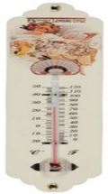 Teploměr Alfons Mucha - Biscuits
