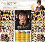 Jiri Models Samolepkový set s omal. a voskovkami 500ks - Harry Potter