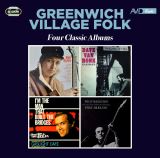Various Greenwich Village Folk: Four Classic Albums (Bob Dylan, Dave Van Ronk, Tom Paxton...)