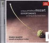 Mozart Wolfgang Amadeus Divertimenta pro smycov kvarteto a dva lesn rohy