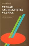 Host Význam a subjektivita v lyrice