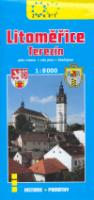 Žaket Litoměřice, plán města 1:8 000
