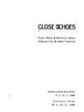 Galerie hl. města Prahy Close Echoes - Veřejné tělo & Umělý prostor