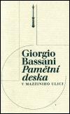 Sefer Pamětní deska v Mazziniho ulici