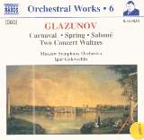 Glazunov Alexander Konstantinovich Carnaval, Spring, Salomé - Two Concert Waltzes