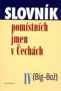 Academia Slovník pomístních jmen v Čechách IV. (Bíg-Bož)