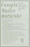 Matice moravsk� �asopis Matice moravsk� 2/2010