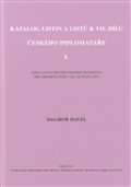 Matice moravská Katalog listin a listů k VII. dílu Českého diplomatáře I.