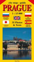 Bema Praha City map - guide PRAGUE 1:15 000 (angličtina, ruština, španělština, polština, japonština)