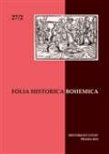 Historick� �stav AV �R, v.v.i. Folia Historica Bohemica 27/2