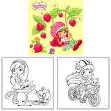 Akim Strawberry Shortcake - omalovnky tverec