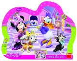 Dino Toys Minnie & Mazlci - tvarovan puzzle 25 dlk