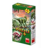 Dino Toys Dinosauři - puzzle 60 dílků + figurka