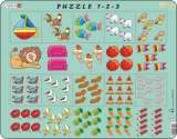 Larsen Puzzle MAXI - Potn pro nejmen s obrzky/10 dlk