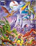 Larsen Puzzle MIDI - Draci/28 dlk (2 druhy)