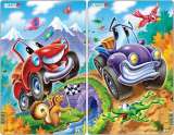 Larsen Puzzle MIDI - Autka - cars/12 dlk (2 druhy)