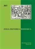 Historick� �stav AV �R, v.v.i. Folia Bohemica Historica 30/1