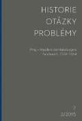 Univerzita Karlova, Filozofick fakulta Historie-Otzky- Problmy 2/2015
