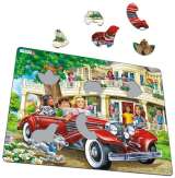 Larsen Puzzle MAXI - Holky v ERVENM kabrioletu/40 dlk