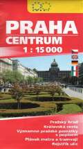 aket PRAHA centrum 1 : 15 000