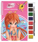 Akim Winx Club Bloom - Omalovnky s vodovmi barvami