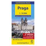 Kartografie Praha Praga - Mapa de curiosidades turísticas /1:10 tis.