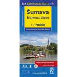 Kartografie Praha 1: 70T(134)-Šumava-Trojmezí, Lipno (cyklomapa)