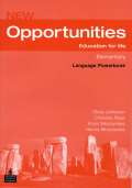 Johnston Olivia New Opportunities Global Elementary Language Powerbook Pack
