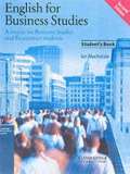 Cambridge University Press English for Business Studies Student´s book : A Course for Business Studies and Economics Students