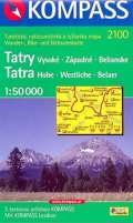 KOMPASS-Karten GmbH Vysok Tatry  2100  NKOM 1:50T