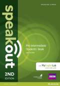 Clare Antonia Speakout Pre-Intermediate Students´ Book with DVD-ROM and MyEnglishLab Access Code Pack