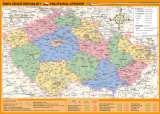 Pikola Mapa esk republiky  zempisn a politicko-sprvn
