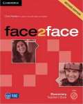 Cambridge University Press face2face Elementary Teachers Book with DVD
