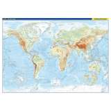 Kartografie Praha Svt  fyzick mapa 1 : 22 000 000