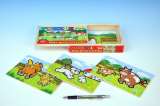 Bonaparte Moje prvn zvtka  - Puzzle devn 4x12 dlk