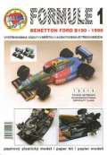 Antonick Michal Formule 1: Benetton Ford B190 - 1990/paprov model