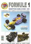 Antonick Michal Formule 1: Benetton Camel B190B - 1991/paprov model