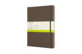 Moleskine Moleskine: Zápisník tvrdý čistý hnědý XL