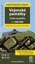 Kartografie Praha Vojenské památky České republiky 1:500 tis.