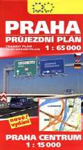 aket Praha prjezdn pln 1:65 000 + Praha Centrum 1:15 000