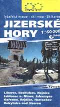 Žaket Jizerské hory - lyžařská mapa 1:60 000