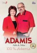 Česká muzika Duo Adamis - 100% Adamis - CD + DVD