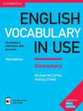 Fraus English Vocabulary in Use Elementary with Answers and Enhanced ebook, 3E