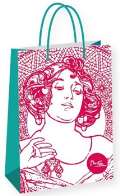Presco Group Dárková taška Alfons Mucha – Ruby, Fresh Collection, velká