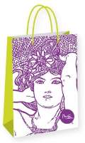 Presco Group Dárková taška Alfons Mucha – Amethyst, Fresh Collection, velká
